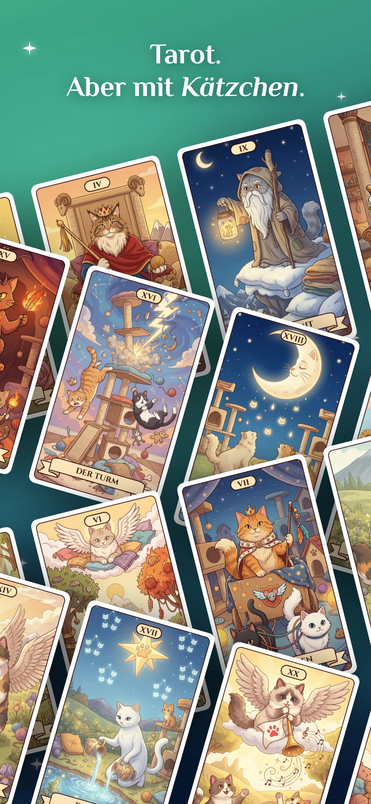 Tarot. Aber mit Kätzchen.